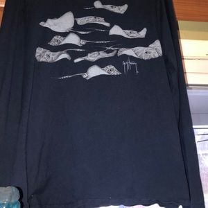 Guy Harvey Navy blue long sleeve tshirt